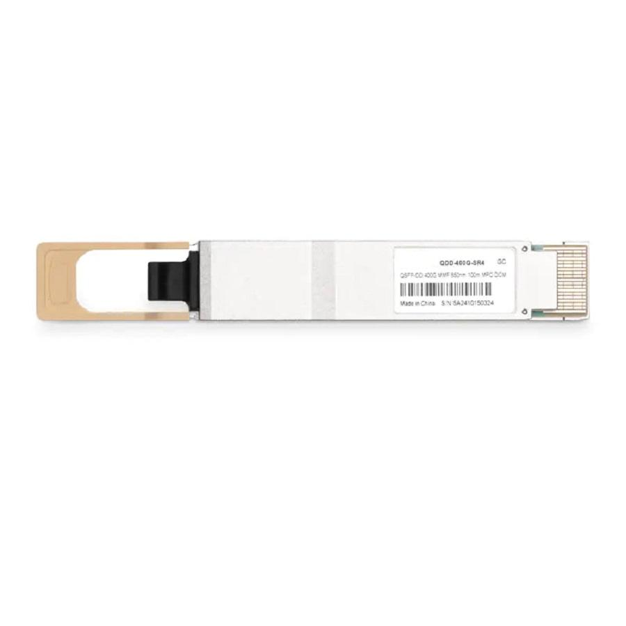Generic Compatible Coherent VCSEL & Broadcom DSP 400GBASE-SR4 QSFP-DD PAM4 850nm 100m MTP/MPO-12 MMF Optical Transceiver Module SFPS