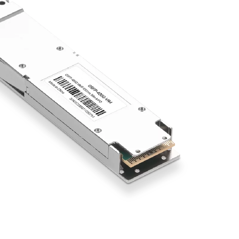 Arista OSFP-400G-VSR4 Compatible Broadcom DSP & Broadcom VCSEL 400GBASE-VR4 OSFP PAM4 850nm 50m MTP/MPO-12 APC MMF Optical Transceiver Module SFPS