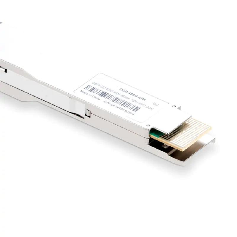 NVIDIA/Mellanox Compatible Coherent VCSEL & Broadcom DSP 400GBASE-SR4 QSFP-DD PAM4 850nm 100m MTP/MPO-12 MMF Optical Transceiver Module SFPS