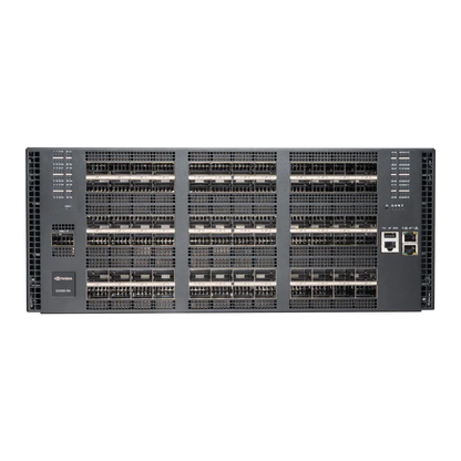 NVIDIA Quantum-X800 XDR InfiniBand Switch, Q3400-RA, 4U, 144 XDR Ports over 72 OSFP Cages, Powered by the Quantum-3 ASIC, 8 Power Supplies (Power Cords Not Included), Standard Depth, Managed, C2PAirflow, Rail Kit SFPS