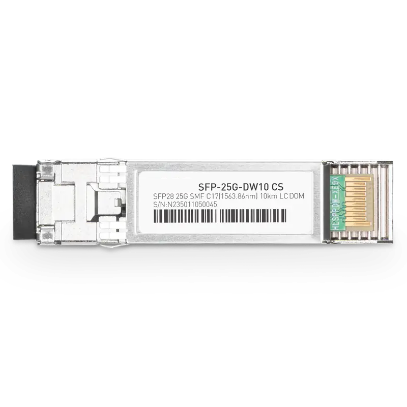 Cisco C33 DWDM-SFP25G-50.92 Compatible 25GBASE-DW10 SFP28 C33 10km Duplex LC Transceiver Module for SMF SFPS