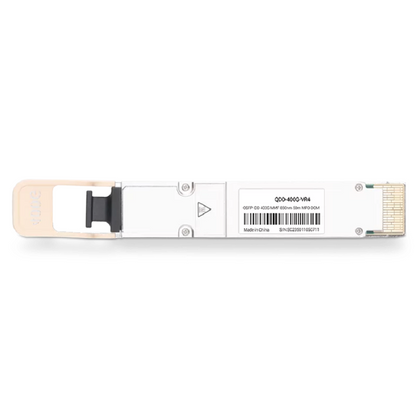 Juniper QDD-400G-VR4 Compatible Broadcom DSP & Broadcom VCSEL 400GBASE-VR4 QSFP-DD PAM4 850nm 50m MTP/MPO-12 MMF Optical Transceiver Module SFPS
