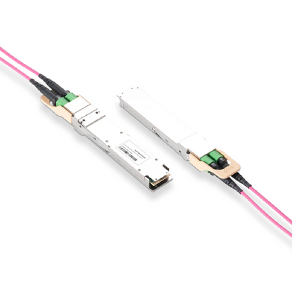 NVIDIA/Mellanox Compatible Coherent VCSEL & Broadcom DSP 800G OSFP 2xSR4/SR8 850nm 100m PAM4 DOM Two MPO-12/APC MMF Transceiver Module (Flat Top) for ConnectX-8 C8180 SuperNIC SFPS