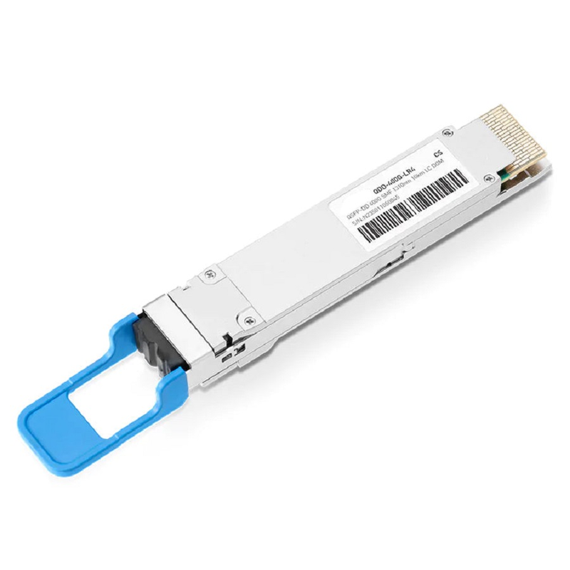 Juniper QDD-400G-LR4-10 (740-096176) Compatible 400GBASE-LR4 QSFP-DD PAM4 CWDM4 Duplex LC 10km SMF FEC Optical Transceiver Module SFPS
