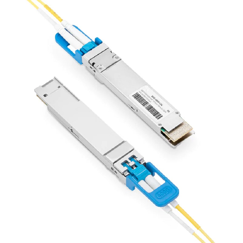 Juniper QDD-400G-LR4-10 (740-096176) Compatible 400GBASE-LR4 QSFP-DD PAM4 CWDM4 Duplex LC 10km SMF FEC Optical Transceiver Module SFPS