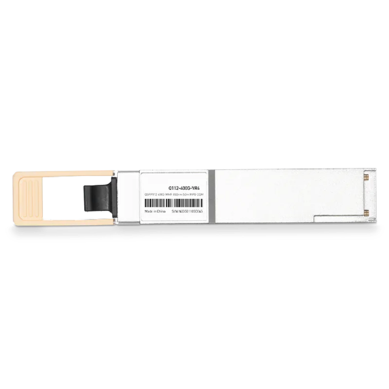 NVIDIA/Mellanox MMA1Z00-NS400-T Compatible Broadcom DSP & Broadcom VCSEL 400GBASE-VR4 QSFP112 PAM4 850nm 50m MTP/MPO-12 APC MMF Optical Transceiver Module SFPS