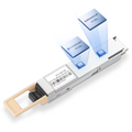 Arista Compatible Broadcom DSP & Broadcom VCSEL 400GBASE-VR4 QSFP112 PAM4 850nm 50m MTP/MPO-12 APC MMF Optical Transceiver Module SFPS