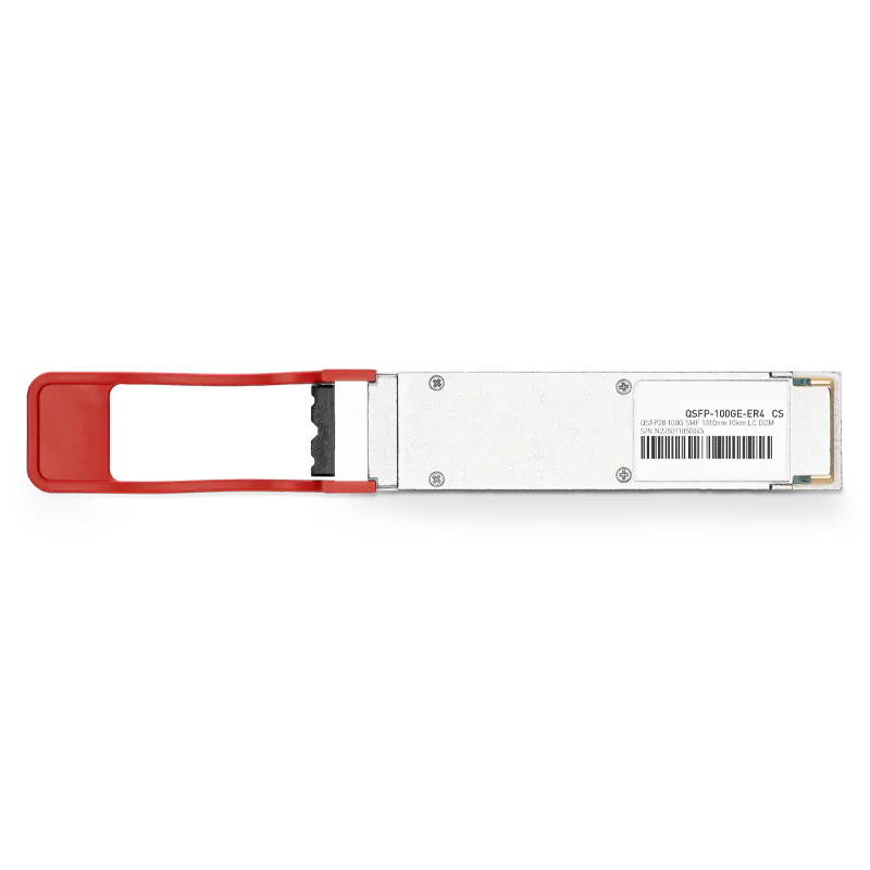 Generic Compatible 100GEBASE-ER4 QSFP28 1310nm 30km (no FEC) 40km (FEC) DOM Duplex LC Transceiver Module for SMF SFPS