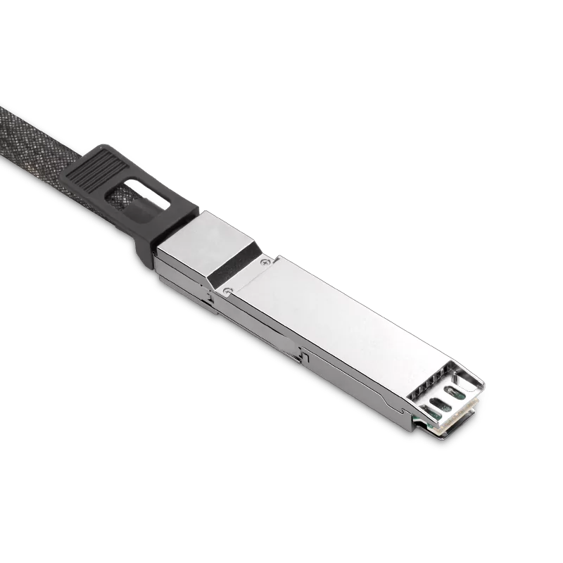 NVIDIA/Mellanox Compatible ACC 4m (13ft) Twin-port 2x400Gb/s OSFP Finned Top to 2x400Gb/s OSFP Flat Top InfiniBand NDR Active Copper Cable SFPS