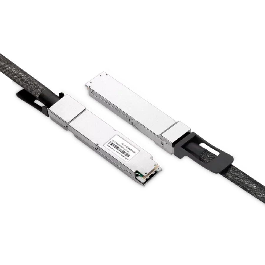 NVIDIA/Mellanox MCA7J70-N004 Compatible ACC 4m (13ft) Twin-port 2x400Gb/s OSFP Finned Top to 4x200Gb/s OSFP Flat Top InfiniBand NDR Active Copper Splitter Cable SFPS