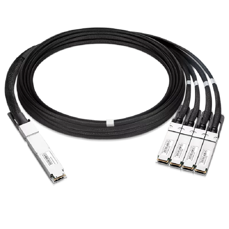 NVIDIA/Mellanox MCP7J75-N005 (980-9I76H-00N005) Compatible ACC 5m (16ft) Twin-port 2x400Gb/s OSFP Finned Top to 4x200Gb/s QSFP112 Flat Top InfiniBand NDR Active Copper Splitter Cable SFPS