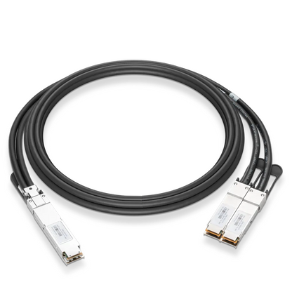 NVIDIA/Mellanox MCP7Y60-H001 Compatible DAC 1m (3ft) 400Gb/s OSFP (Finned Top) to 2x200Gb/s QSFP56 InfiniBand HDR Passive Copper Splitter Cable SFPS