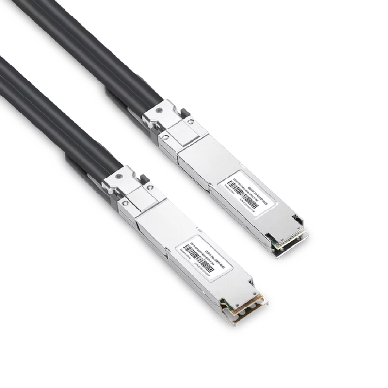 NVIDIA/Mellanox Compatible DAC 0.5m (1.6ft) Twin-port 2x400Gb/s OSFP Finned Top to 2x400Gb/s OSFP Flat Top InfiniBand NDR Passive Copper Cable SFPS