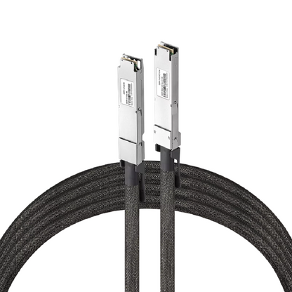 NVIDIA/Mellanox Compatible ACC 4m (13ft) Twin-port 2x400Gb/s OSFP Finned Top to 2x400Gb/s OSFP Flat Top InfiniBand NDR Active Copper Cable SFPS