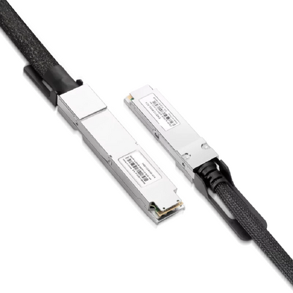 NVIDIA/Mellanox MCA7J65-N005 (980-9I81C-00N005) Compatible ACC 5m (16ft) Twin-port 2x400Gb/s OSFP Finned Top to 2x400Gb/s QSFP112 Flat Top InfiniBand NDR Active Copper Splitter Cable SFPS