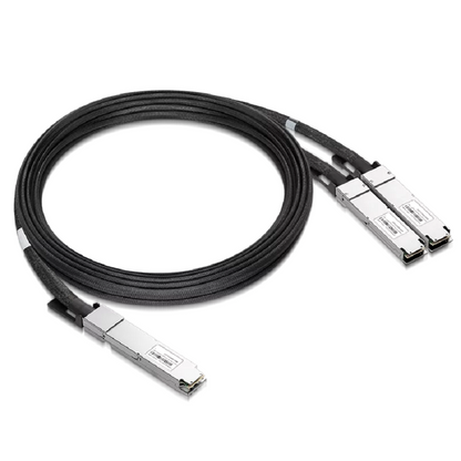 NVIDIA/Mellanox MCA7J65-N004 (980-9I81B-00N004) Compatible ACC 4m (13ft) Twin-port 2x400Gb/s OSFP Finned Top to 2x400Gb/s QSFP112 Flat Top InfiniBand NDR Active Copper Splitter Cable SFPS