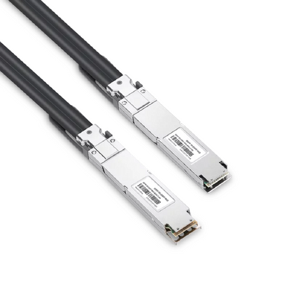 NVIDIA/Mellanox Compatible DAC 1m (3ft) Twin-port 2x400Gb/s OSFP Finned Top to 2x400Gb/s OSFP Flat Top InfiniBand NDR Passive Copper Cable SFPS