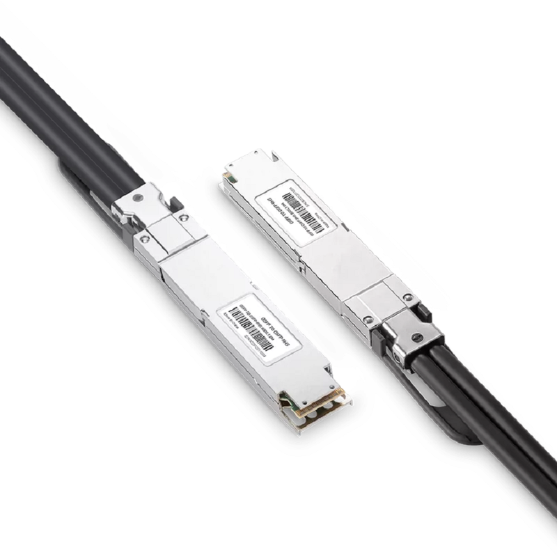 NVIDIA/Mellanox Compatible DAC 2m (7ft) Twin-port 2x400Gb/s OSFP Finned Top to 2x400Gb/s OSFP Flat Top InfiniBand NDR Passive Copper Cable SFPS