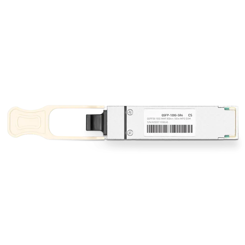Avago AFBR-89CDDZ Compatible 100GBASE-SR4 QSFP28 850nm 70m (OM3) /100m (OM4) MPO/MTP-12 Transceiver Module for MMF SFPS