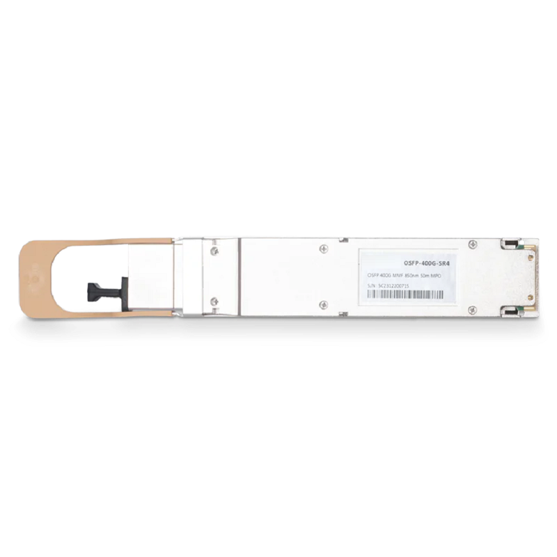 NVIDIA/Mellanox MMA4Z00-NS400 Coherent VCSEL Compatible 400G SR4 OSFP PAM4 850nm 50m DOM Single MPO-12/APC InfiniBand NDR Transceiver Module for MMF (Flat Top) SFPS