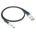 Mellanox MCP7H50-H01AR30 Compatible DAC 1.5m (5ft) InfiniBand HDR 200Gb/s to 2x100Gb/s QSFP56 to 2xQSFP56 Passive Copper (Hybrid) Cable (Passive Twinax, PVC) SFPS