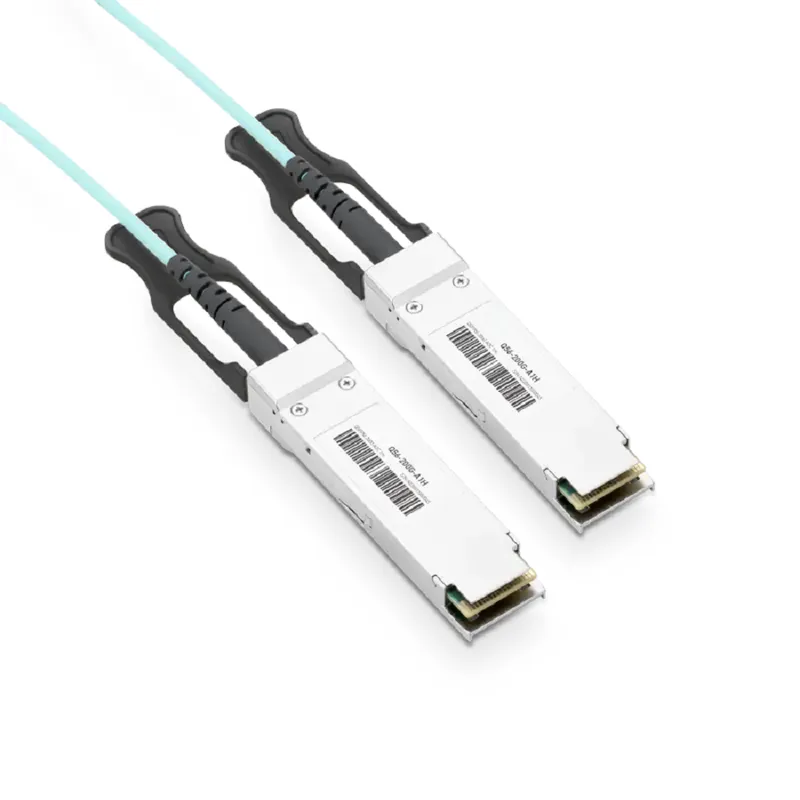 NVIDIA/Mellanox MFS1S00-H025E/MFS1S00-H025V Compatible AOC 25m (82ft) 200Gb/s QSFP56 InfiniBand HDR LSZH Active Fiber Cable (850nm , MMF) SFPS