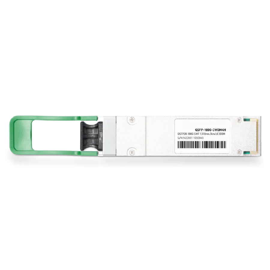NVIDIA/Mellanox MMA1L30-CM Compatible 100GBASE-CWDM4H QSFP28 1310nm 2km DOM Duplex LC InfiniBand EDR Transceiver Module for SMF, MCX556A-ECAT, MCX653106A-HDAT SFPS