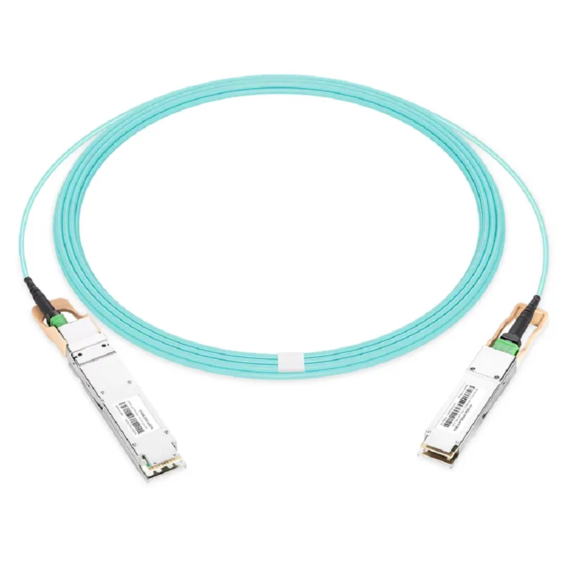 NVIDIA/Mellanox MFA1A00-E015 Compatible AOC 15m (49ft) 100Gb/s QSFP28 InfiniBand EDR LSZH Active Fiber Cable (850nm, MMF) SFPS