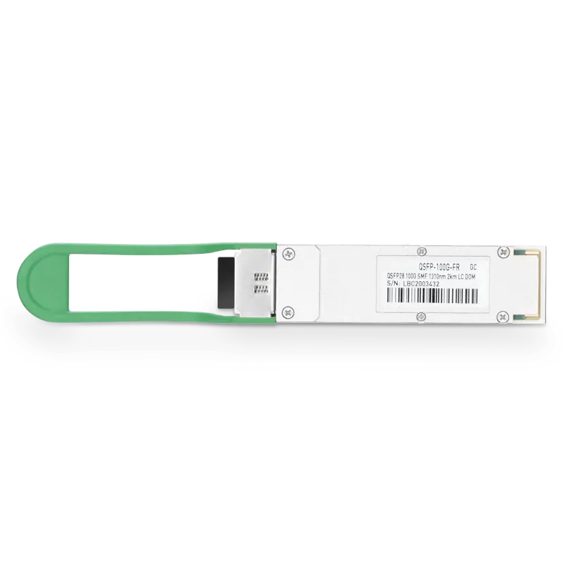 Generic Compatible 100GBASE-FR QSFP28 PAM4 1310nm 2km DOM Duplex LC Transceiver Module for SMF SFPS