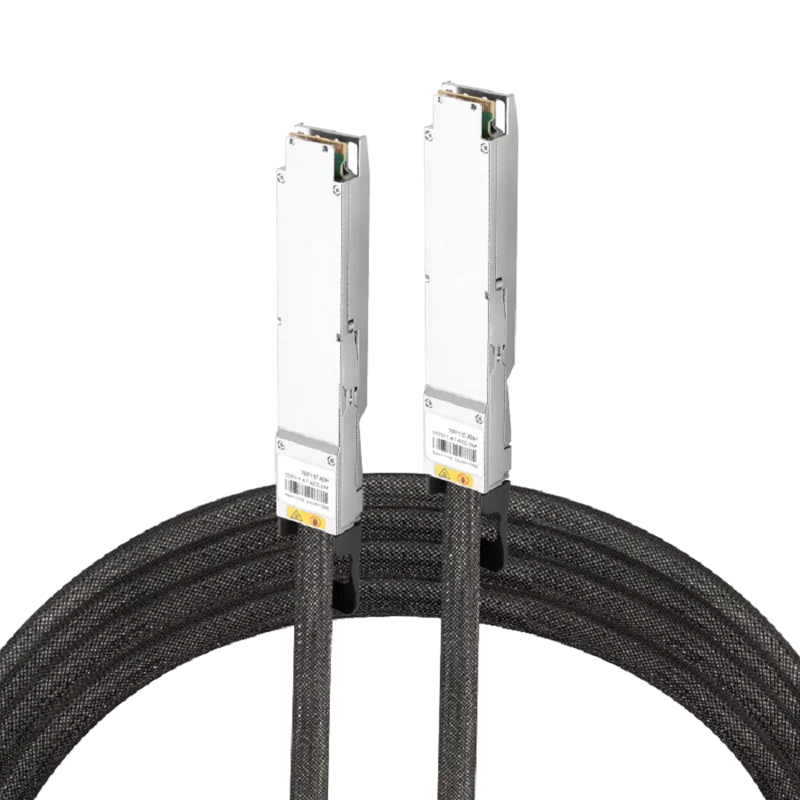 NVIDIA/Mellanox Compatible AEC 2.5m (8.2ft) Twin-port 2x800Gb/s OSFP224 IHS/Finned Top to 2x800Gb/s OSFP224 IHS/Finned Top InfiniBand XDR Active Electrical Cable SFPS