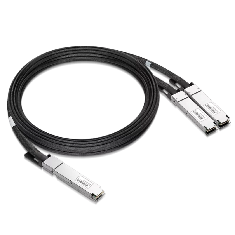 NVIDIA/Mellanox MCA7K10-X002 Compatible ACC 2m (7ft) Twin-port 2x800Gb/s OSFP224 IHS/Closed Finned Top to 2x800Gb/s OSFP224 RHS/ Flat Top InfiniBand XDR Active Copper Splitter Cable SFPS