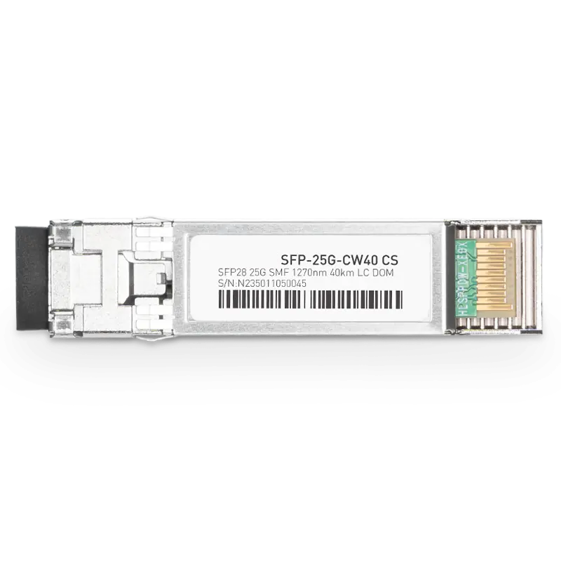 Generic Compatible 25GBASE-CW40 SFP28 1330nm 40km Duplex LC Transceiver Module for SMF SFPS