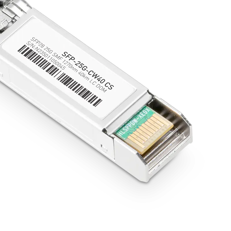 Generic Compatible 25GBASE-CW40 SFP28 1330nm 40km Duplex LC Transceiver Module for SMF SFPS