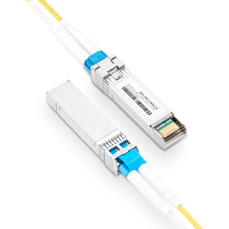 Generic Compatible 25GBASE-CW40 SFP28 1330nm 40km Duplex LC Transceiver Module for SMF SFPS