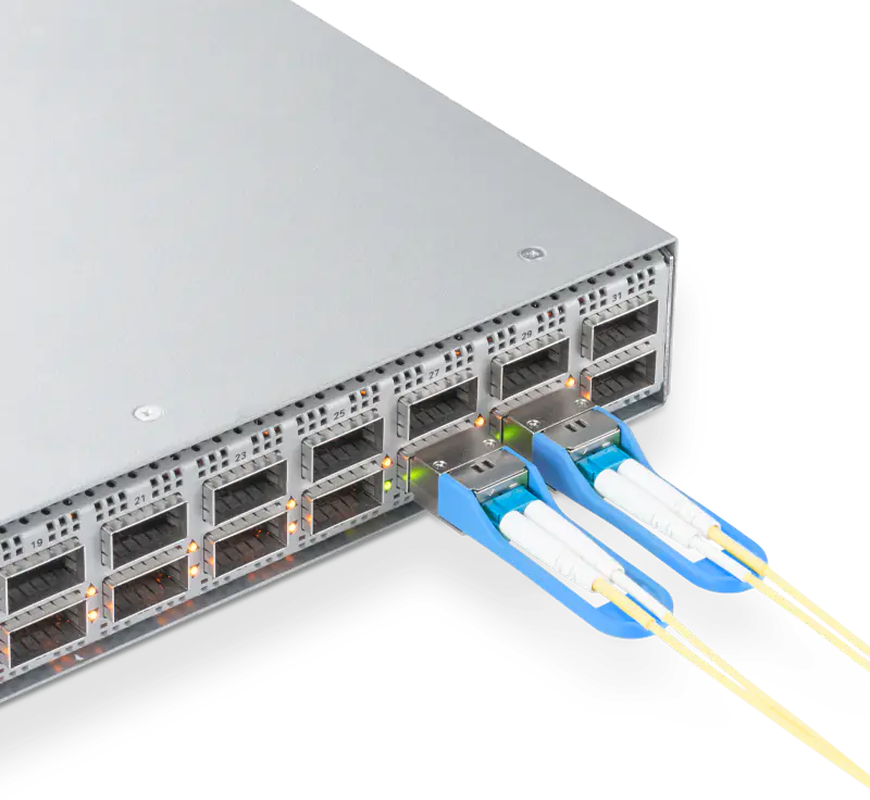 Mellanox Compatible 100GBASE-LR QSFP28 PAM4 1310nm 10km DOM Duplex LC Transceiver Module for SMF SFPS