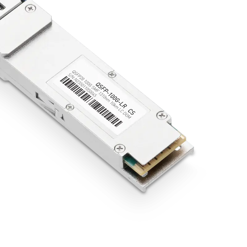 Arista QSFP-100G-LR Compatible 100GBASE-LR QSFP28 PAM4 1310nm 10km DOM Duplex LC Transceiver Module for SMF SFPS