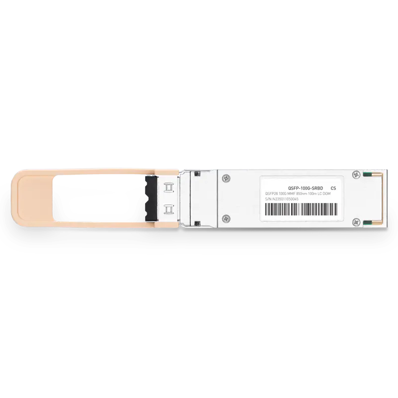 H3C JH419A Compatible 100GBASE-SRBD QSFP28 850nm 70m (OM3) /100m (OM4) /150m (OM5) DOM Duplex LC Transceiver Module for MMF SFPS