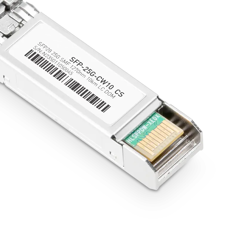 Cisco CWDM-SFP25G-1370-10 Compatible 25GBASE-CW10 SFP28 1370nm 10km Duplex LC Transceiver Module for SMF SFPS