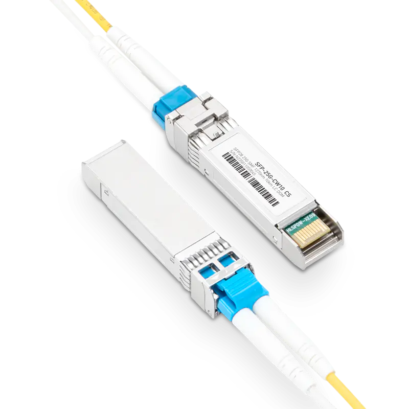 Cisco CWDM-SFP25G-1350-10 Compatible 25GBASE-CW10 SFP28 1350nm 10km Duplex LC Transceiver Module for SMF SFPS