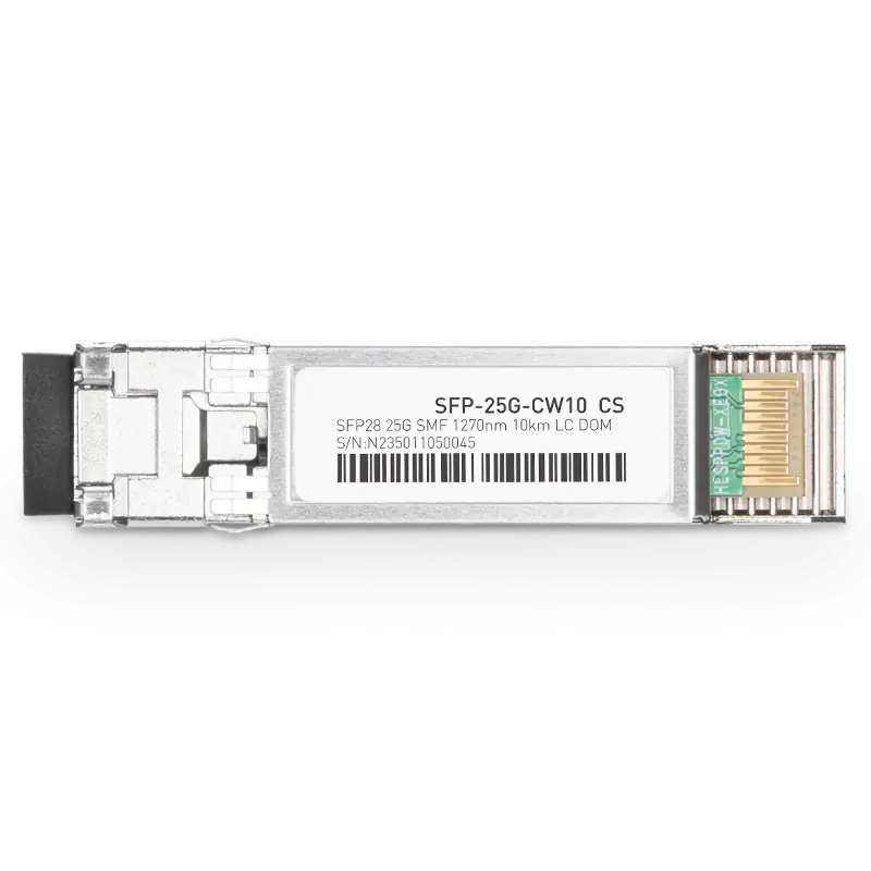 Cisco CWDM-SFP25G-1290-10 Compatible 25GBASE-CW10 SFP28 1290nm 10km Duplex LC Transceiver Module for SMF SFPS