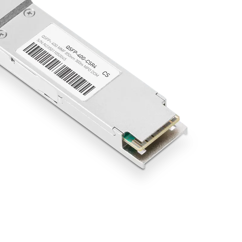 Alcatel-Lucent QSFP-4X10G-SR Compatible 40GBASE-CSR4 QSFP+ 850nm 300m MPO/MTP-12 Transceiver Module for MMF SFPS