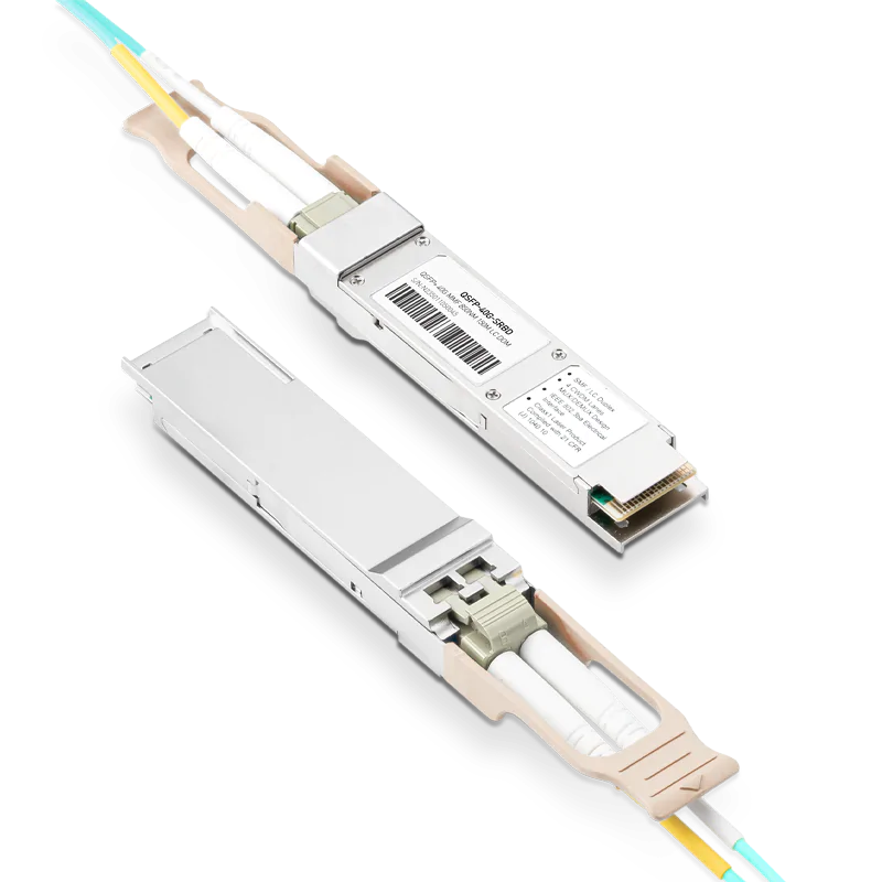 Cisco QSFP-40G-SR-BD Compatible 40GBASE-SRBD QSFP+ 832nm - 918nm 100m (OM3) /150m (OM4) DOM Duplex LC Transceiver Module for MMF SFPS