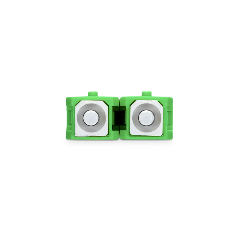 0.5m (1.6ft) LC APC to SC APC Duplex OS2 Single Mode LSZH 2.0mm Fiber Optic Patch Cable SFPS