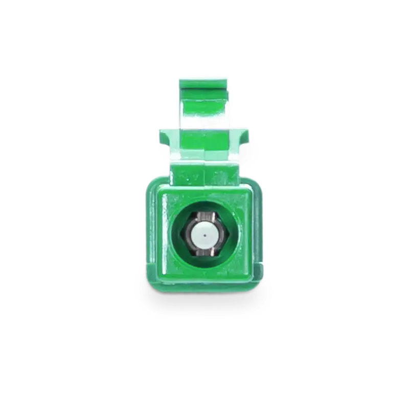 0.5m (1.6ft) LC APC to SC APC Simplex OS2 Single Mode LSZH 2.0mm Fiber Optic Patch Cable SFPS